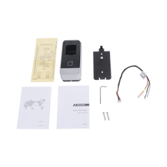Lector esclavo MIFARE IP65 / Huella Digital / Lector de Tarjetas de Proximidad MiFare / RS-485 / Interior y Exterior / Requiere Panel de Control de Acceso DS-K2604,02,01