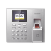 Terminal de Control de Acceso y Asistencia compatible con APP Hik-Connect (P2P) / Lectura de Huella y de Tarjetas EM / Soporta hasta 1000 Huellas / Relevador para Chapa / Software iVMS4200
