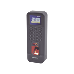 Biométrico WiFi de Acceso y Asistencia Compatible con APP Hik-Connect (P2P) / Soporta Biometrico Esclavo RS-485 / Lectura de Huella y Tarjetas EM / TCP/IP / 150,000 Eventos / Relevador para Chapa y Reportes de Asistencia