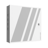 Controlador de Acceso 1 Puerta Administrable en la Nube con Hik-Connect Teams / Interfaz Web / 2 Lectores de Huella o Tarjeta / 100,000 Tarjetas / 10,000 Huellas / Incluye Gabinete y Fuente de Alimentación 12v 4A / Soporta Batería de Respald