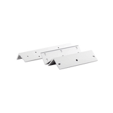 Kit de montajes Z y L para Cerradura Magnética HIKVISION / Compatible con DS-K4H255S / Uso en Puerta de Madera y Metal