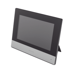 Monitor Hibrido IP WiFi Touch Screen 7" para DS-KIS303P / Vídeo en Vivo / PoE Estándar / Apertura Remota / Llamada Entre Monitores / Audio de dos vías / Policarbonato