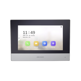 Monitor IP WiFi Touch Screen 7" para Videoportero IP / Vídeo en Vivo / PoE Estándar / Apertura Remota / Llamada Entre Monitores / Audio de dos vías / Policarbonato