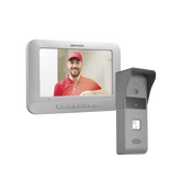 Kit de Videoportero Analógico con Pantalla LCD a Color de 7" / Frente de Calle para Exterior IP65 / Salida de Relevador
