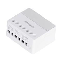 (AX PRO) Relevador Inalámbrico / 1 Entrada de Alarma 24/7 / 1 Salida de Relevador 0 a 36 Vcc (Max. 5 A)