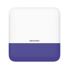 (AX PRO) Sirena Inalámbrica con Estrobo Azul para Exterior IP65 / 110 dB