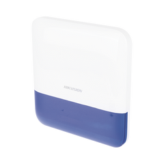 (AX PRO) Sirena Inalámbrica con Estrobo Azul para Exterior IP65 / 110 dB