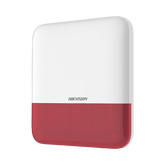 (AX PRO) Sirena Inalámbrica con Estrobo Rojo para Exterior IP65 / 110 dB