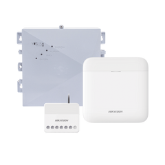 (AX PRO + YONUSA) KIT de Alarma AX PRO / Incluye: 1 Hub con bateria de respaldo / 1 Energizador 2500Mts Lineales / 1 Relevador 0 a 36 Vcc (Max. 5 A) con Entrada de Alarma 27/7