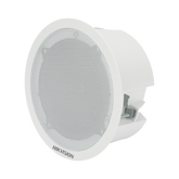 Altavoz Secundario para Montaje en Plafón / 3 Watts / 8 Ohms / Compatible con Altavoz IP HIKVISION / Uso en Interior
