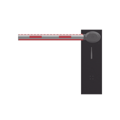 Barrera Vehicular DERECHA / Brazo Iluminado Rojo/Verde de 4 mts Incluido / 3 Seg para Apertura / Cierre Automático con Tiempo Configurable / 2,500,000 MCBF / Compatible con Cualquier Control de Acceso