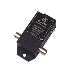 Protector contra Descargas Para Ethernet / Extensor PoE / Alimentación sobre Cable Coaxial / Impedancia de 75 Ohms