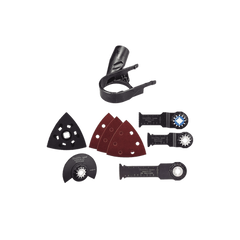 Multiherramienta Oscilante Inalámbrica de 18V, incluye 2 Baterías BL1850B de 5.0 A, Cargador DC18RC, Accesorios y Estuche Makpac