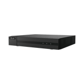 DVR 16 Canales TurboHD + 16 Canales IP / 8 Megapíxel (4K) / Audio por Coaxitron / ACUSENSE Lite / 2 Bahías de Disco Duro / H.265+ / Salida en Video en 4K