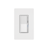 (Caseta Wireless) DIVA Atenuador de pared. Aumenta/Disminuye Intensidad de Iluminación. No requiere cable neutro. 150W LED / 600W INC/HAL