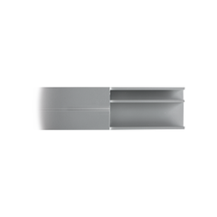 Canaleta de aluminio línea X color blanco, 53 x 14,66 mm, tramo de 2 metros