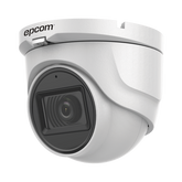 AUDIO POR COAXITRON / Turret TURBOHD 5 Megapixel / Angulo de vision 85.5° / Lente 2.8 mm / 30 mts IR EXIR / Exterior IP67 / 4 Tecnologías / dWDR
