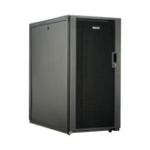 Gabinete Profesional de Telecomunicaciones, de Piso, 24 UR, 600 mm de Ancho y 1070 mm de Profundidad, Color Negro