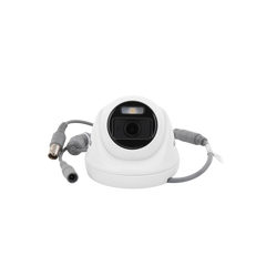 Turret TURBOHD 2 Megapíxel (1080p) / Imagen a color 24/7 / Lente 2.8 mm / Policarbonato / Luz Blanca 20 mts / Interior / Microfono Integrado / TVI-AHD-CVI-CVBS / dWDR