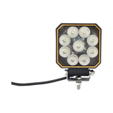 Luz de trabajo bluetooth, 9 LED, 1500 Lumenes, 12-24 Vcd