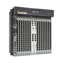 OLT GPON OptiXAccess Carrier Class con 1 tarjeta de 16 puertos GPON, 15 ranuras, 2 Fuentes de alimentación DC, 11 UR