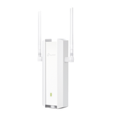 Punto de Acceso Omada Exterior / Wi-Fi 6 AX1800 MU-MIMO 2x2 / Mesh Omada / Alta Densidad de Usuarios / Carcasa Resistente IP67 / Configuración por Controlador o Stand-Alone / Para Montaje en Mástil/ Pared / Alimentación PoE+
