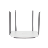 Router Inalámbrico ISP doble banda AC, 2.4 GHz y 5 GHz Hasta 1167 Mbps, 4 antenas externas omnidireccional, 3 Puertos LAN 10/100/1000 Mbps, 1 Puerto WAN 10/100/1000 Mbps