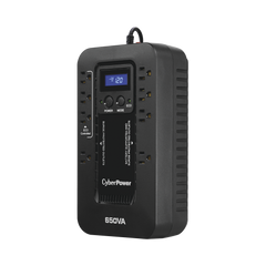 UPS de 650 VA/390 W, Topología Standby con Modo Ahorrador ECO, Entrada 120 Vca NEMA 5-15P, Con 8 Tomas NEMA 5-15R