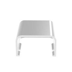 Tapa Final, para uso con canaleta LD10, material ABS, Color Blanco