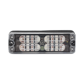 Luz Perimetral, 12 LED Ultra Brillantes, Color Rojo / Azul