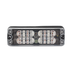 Luz Perimetral, 12 LED Ultra Brillantes, Color Rojo / Azul