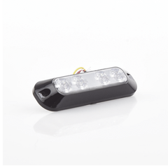 Luz Perimetral , 4 LEDs Ultra Brillantes, color Ambar