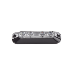 Luz Perimetral , 4 LEDs Ultra Brillantes, color Ambar