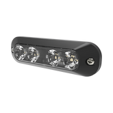 Luz perimetral, 4 LEDs Ultra Brillantes, color Rojo / Claro