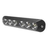 Luz Auxiliar Serie X3705, 6 LEDs Ultra Brillantes, color Rojo / Azul
