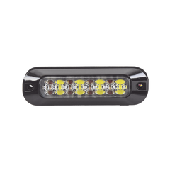 Luz Auxiliar Serie X3744, 8 LEDs Ultra Brillantes, color rojo claro.
