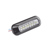 Luz Auxiliar Serie X3744, 8 LEDs Ultra Brillantes, color rojo claro.