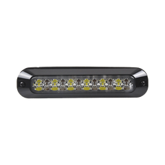 Luz perimetral , 12 LEDs Ultra Brillantes, color Rojo / Claro