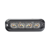Luz perimetral , 8 LED Ultra Brillantes, Dual Color Ambar / Claro