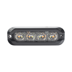 Luz perimetral , 8 LED Ultra Brillantes, Dual Color Ambar / Claro