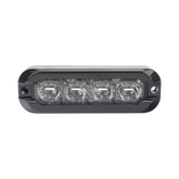 Luz perimetral , 8 LED Ultra Brillantes, Dual Color Rojo / Azul