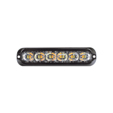 Luz perimetral , 12 LED Ultra Brillantes, Dual Color Ambar / Claro