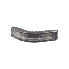 Luz direccional de esquina, 12 Led,12-24 Vcc, Lente transparente, ámbar/blanco