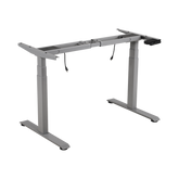 Base de Escritorio Motorizado Profesional / Altura Ajustable 60-125cm / Estructura Estable / Funcionamiento Suave / 3 Preset de Posiciones / Color Gris / Soporta hasta 100Kg de carga