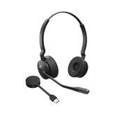 Jabra Engage 55, Auricular stereo versión MS con aislamiento de ruido activa, adaptador DECT USB-A (9559-450-125)