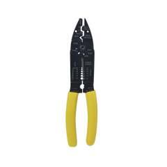 Pinza Cortacables / Pelacables 10 a 22 AWG con Plegador de Conectores.