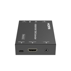 Kit Extensor HDMI con KVM | 70m | 4K2K@60Hz | 4:4:4 | HDMI2.0b y HDCP 2.2 | Salida de Audio 3.5mm | Admite PoC | Admite USB 1.1