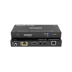 Kit Extensor HDMI con KVM | 4K@60Hz 4:4:4 | 150m en 1080 | 120m en 4K | HDBaseT | USB 2.0 | IR Bidireccional | POC | EDID