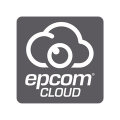 Suscripción Anual Epcom Cloud / Grabación en la nube para 1 canal de video a 2MP con 180 días de retención / Grabación por detección de movimiento