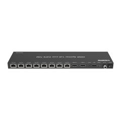 Splitter HDMI 1x8 | Extensor HDMI | 4K@30Hz 40m | 1080p@60Hz 70m | Función PoC | 4:4:4